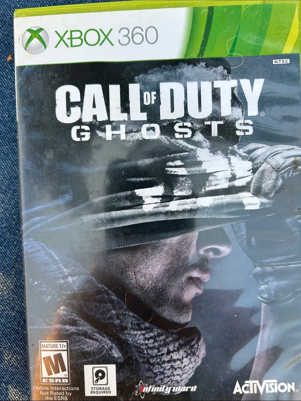Game Bundle /Call of Duty: Ghosts & Advanced Warfare - Green Cases